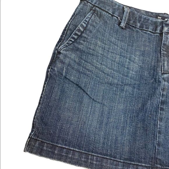 GAP Denim Mini Skirt - Blue - Picture 7 of 8